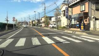 日々の道④ 「福島県郡山市、日本大学工学部周辺から日大入口までの動画」