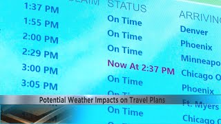 Dane County Regional Airport prepares for slippery weather conditions ahead of holiday travel