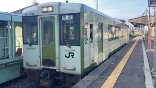 飯山線(普通)車窓 戸狩野沢温泉→十日町/ キハ110 戸狩野沢温泉705発