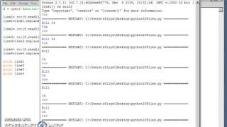 Input Files, Loops and Lists in Python - Quick Tutorial (not perfect)