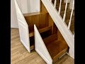 Under Stair Storage - Pull Out Drawers - Angled Doors - Under Stair Drawers