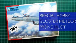 Special Hobby 1/72 Gloster Meteor F.8 Prone Pilot (SH72424) Review