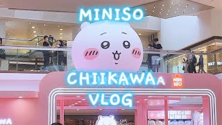 CHIIKAWA x MINISO Pop-up Store Tour! Kawaii Shop Tour Vlog