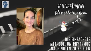 🎹  ⛄️   Die einfachste Methode, um Rhythmus nach Noten zu spielen