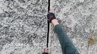 The Grack Center - Pitch 3- Yosemite Glacier Point 1 - 5.6