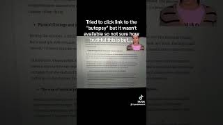 DeeDee Blanchard autopsy??? #gypsyrose