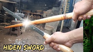 Woodturning - Making a cane sword