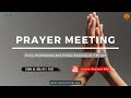 Prayer Meeting | 4th December 2024 | Luton Central Adventist Church