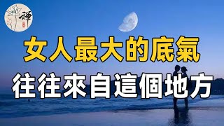 佛禪：女人在婚姻中，最大的底氣是什麼？只有兩個字，讀懂的人普遍婚姻幸福