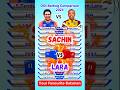 Sachin Tendulkar vs Brian Lara ODI Batting Comparison #sachintendulkar #brianlara #cricketlover