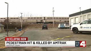 Person struck, killed by train in south St. Louis