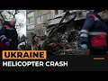 Many killed in helicopter crash near Kyiv nursery | Al Jazeera Newsfeed