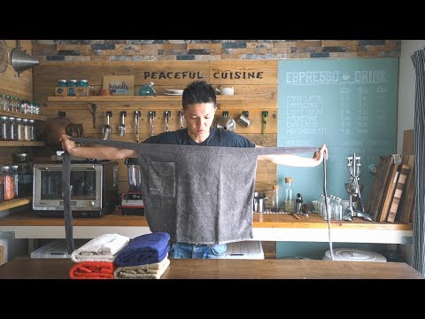 Peaceful Cuisine Apron ☆ オリジナルエプロン作りました! Peaceful Cuisine Apron ☆ オリジナルエプロン作りました!