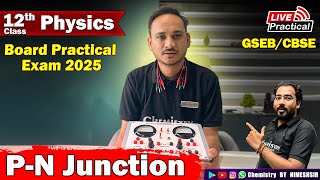 P N Junction Diode Forward and Reverse bias | Practical Exam 2025 | PHYSICS Practical By NIMESHSIR