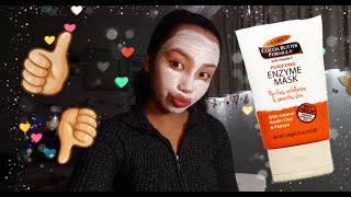 Facial Skincare for oily and dry skin +  Palmer's Enzyme mask review|| AISSEY