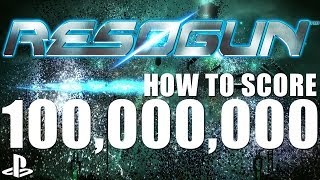 How To Score 100,000,000 in Resogun on PS4 - 1080 PS4 Gameplay