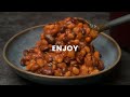 easy five bean chilli