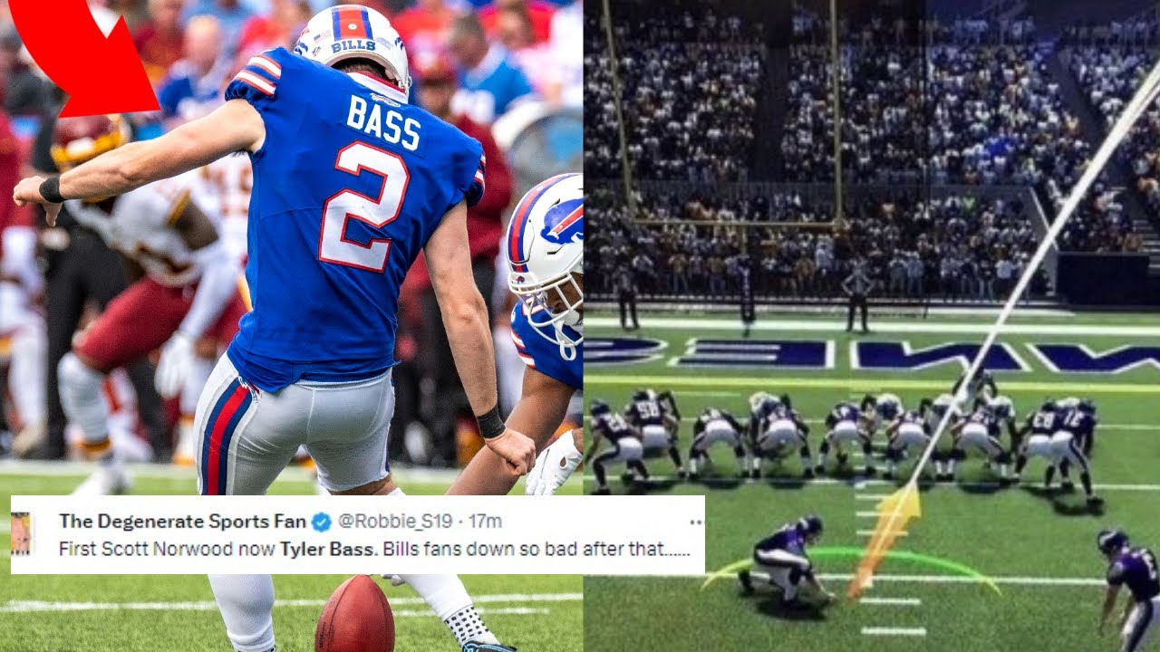 NFL FANS REACT TO TYLER BASS MISSED FIELD GOAL VS KANSAS CITY CHIEFS | BILLS VS CHIEFS REACTIONS ...