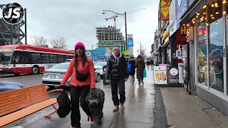 Midtown Eglinton to Lawrence | Toronto Shuttle Bus Walk (Jan 2025)