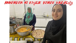 Annemden 60 Kişilik İşyeri Yemek Menüsü🍽Ezogelin Çorbası/Patates Pizza/Salçalı Makarna