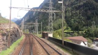 Gotthard Cab Ride (Führerstandsmitfahrt) in Ae 6/6 11402 