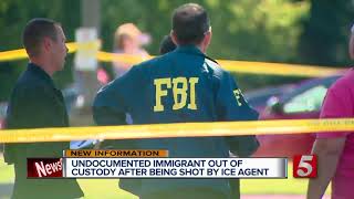 After being shot by ICE agent, undocumented immigrant no longer in custody