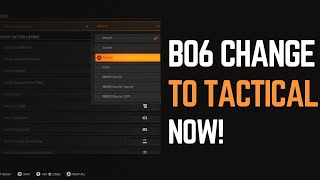 Black Ops 6 How to Change to Tactical - Quick and Easy Guide!