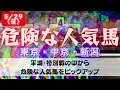 【中央競馬予想】5月29日 日 平場・特別レースの危険な人気馬ピックアップ