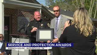 Service and protection awards presented in Sullivan Co. ceremony