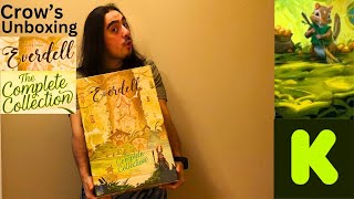 Crow's unboxing Everdell The complete collection with Blankets Kickstarter