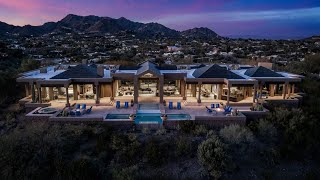 $22,500,000! One of a kind single level HILLTOP MANSION with 360 degree views in Paradise Valley, AZ