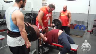 Collin Rhodes 500 Pound Bench Press - First 500 Pound Lift After Most Recent Pec Tear