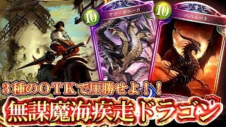 ナーフ後環境でOTK！話題の新バハムートを使った超絶コンボ！更にアンリエットも組み可能な超万能OTKデッキ！無謀魔海疾走ドラゴンの紹介【シャドウバース】【シャドバ】