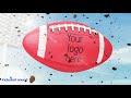 american football rugby logo animation on fiverr