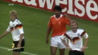 Fussball WM - Skandale [9] Rijkaard spuckt Völler an 1990