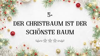 Der Christbaum ist der schönste Baum – für Klavier, in verschiedenen Varianten