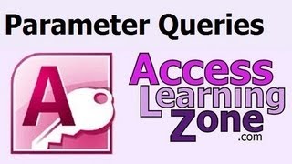 Microsoft Access Parameter Queries
