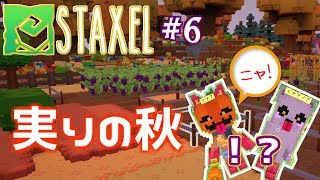 【Staxel】新しい住人を呼ぶ条件が厳しすぎた！#6【スタクセル】女性実況