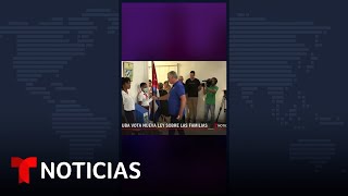 Casi 6.5 millones de cubanos votaron por código de familia #Shorts | Noticias Telemundo