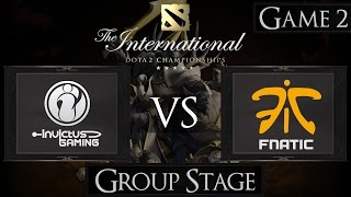 Dota 2 The International 2015 Invictus Gaming vs Fnatic