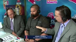 TOR@BOS: Gomes discusses Papi's influence on club