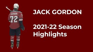 Jack Gordon - 2021-22 Season Highlights