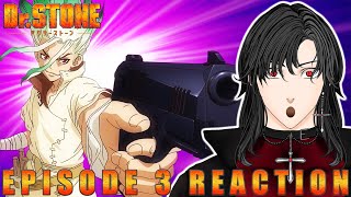 Things escalated quickly! - Dr. Stone S1 Ep. 3 - Vtuber React