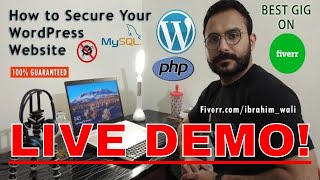 How to Secure your WordPress Website | With Live Demo