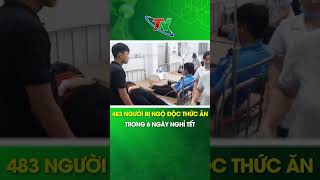 483 người bị ngộ độc thức ăn trong 6 ngày nghỉ tết | Thái Nguyên TV #shortvideo