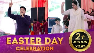 Easter Day Celebration 🥳 | Yeshu Ji Da Naam Jap Bandiya | Worship with Apostle Ankur Yoseph NarulaJi