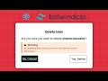 How To Learn ReactJS & TailwindCSS Quickly & Easily by Building This Simple Modal / popup useState