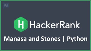 Manasa and Stones | Python Hacker Rank Solution