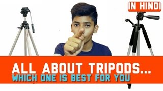 [HINDI] Best tripod which fits in your budget and needs!!