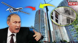 3 MINUTES AGO! Explosion in the Russian Capital Moscow! Drone Attack on Moscow!